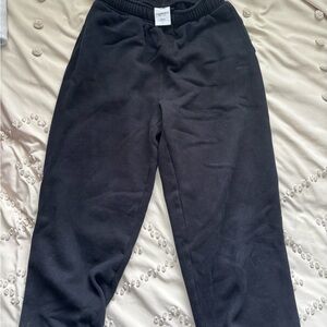 Aritzia Black Track Pants